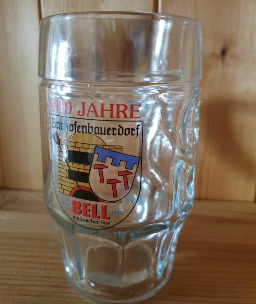 Backofenbauerndorf Bierglas