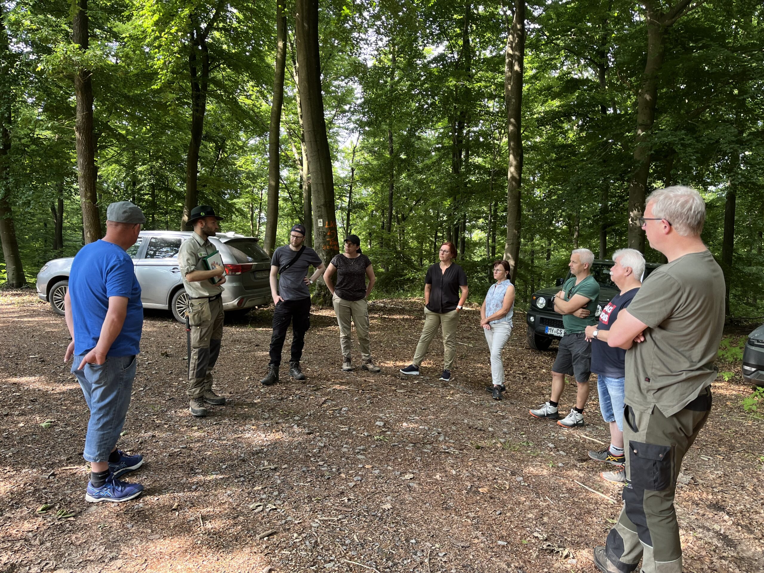 Waldbegehung gemeinderat